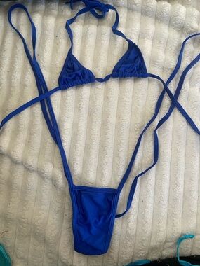 Dark Blue Stripper Slingshot